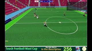 Playing Touch Footballs Maxi Cup LIVE Read desc [upl. by Schurman]