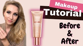 Watch how this gives me the PERFECT glow LOreal Paris True Match Lumi Glotion [upl. by Direj246]