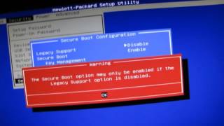 HP All in One Desktop PC How to Boot from a USB Flash Drive [upl. by Zulema]