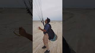 Ground Handling paragliding [upl. by Atnohsal]