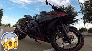 HIGHLY Modified Yamaha R3 Test Ride and Review [upl. by Airamana]