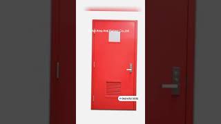 UL Listed Approved Fire Door Fire Resistance Door Contact us at 66 0626323332 [upl. by Teilo]