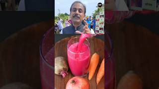 Acharya Manishs Healthy Red Juice For Hemoglobin  Anemia shorts [upl. by Kassia]