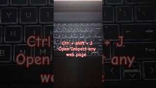 Open Inspect Web Page inspection shortcutkeys trending computer [upl. by Sheffy89]