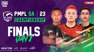 EN 2023 PMPL South Asia Championship  Finals Day 1  Spring  Hunt For Victory [upl. by Questa68]