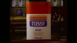 Tussy Deodrant  Television Commercial  1987 [upl. by Gardol562]