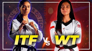 TAEKWONDO ITF y WT  DIFERENCIAS y SIMILITUDES  Entrevista a CAMILA URBINA 🥋 [upl. by Einaej]