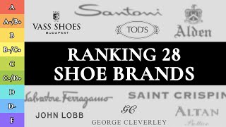 Ranking Mens RTW Shoes over 500 28 BEST amp WORST Brands [upl. by Kyte]