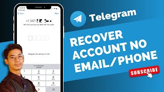 How To Recover Telegram Account Without Email Or Phone Number [upl. by Puna]