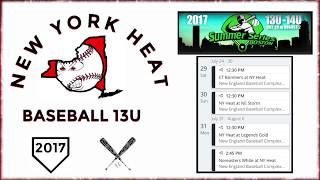 New York Heat vs New England Storm Semifinals NEBC Summer Series July 2017 [upl. by Eanerb]