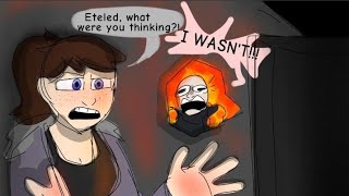 Eteled Burns the Wii Headphone warning [upl. by Linskey195]