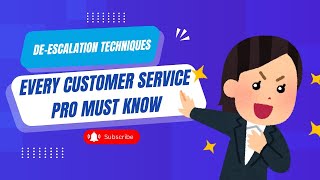 DeEscalation Techniques for Customer Service  HelpSquad [upl. by Erminna]