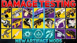 What Is The BEST DPS For Echoes Act 2 Damage Testing  Destiny 2 The Final Shape [upl. by Weiman]