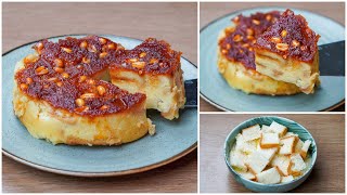 Caramel Nutty Bread Pudding Recipe  Bread Nutty Pudding Dessert [upl. by Kask]