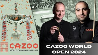 LIVE Hossein Vafaei vs Graeme Dott Cazoo World Open Championship 2024 Snooker Today Score update [upl. by Assirahs]