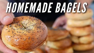 How to Make Bagels 🥯 [upl. by Foulk813]