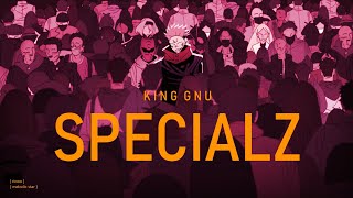 Jujutsu Kaisen Season 2 Opening 2 Full『King Gnu  SPECIALZ』lyrics [upl. by Clorinda]