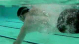 Triathlon Swim Drill  Underwater swimming [upl. by Annoyk387]