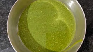 Pudina chutney recipe Mint chutneyHow to make pudina chutneyGreen chutney Tandoori mint chutney [upl. by Notffilc]