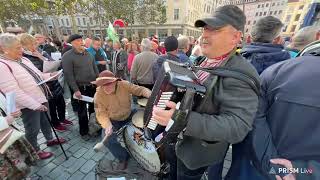 😊Eindrücke aktuell  10 Jahre PEGIDA🇩🇪  in Dresden Sachsen👍201024 [upl. by Yanttirb698]