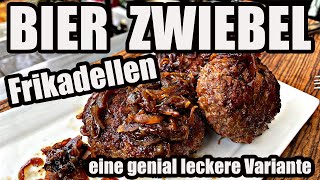 Bier Zwiebel Frikadellen genial lecker  The BBQ BEAR [upl. by Naujyt]