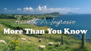 Axwell Λ Ingrosso  More Than You Know Lyrics [upl. by Gina]