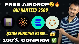 New Free Airdrop  Free Testnet Airdrop  New Airdrop  Free Crypto Airdrop 2024 🚀🔥 [upl. by Ruberta]