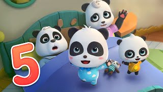 Five Little Pandas  Nursery Rhymes  Kids Song  BabyBus [upl. by Derfnam]