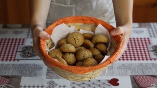 BISCOTTI INTEGRALI DIETETICI  In cucina con Alessia [upl. by Nomolos31]