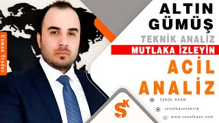 ALTIN VE GÜMÜŞ ANALİZİ DETAYLAR [upl. by Arvie]