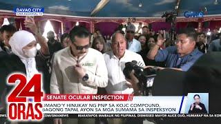 24 Oras Part 3 Ilang senador naginspeksyon sa KOJC atbp [upl. by Shlomo521]