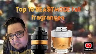 quotTop 10 most POWERFUL fall fragrances for men  Unstoppable scents to dominate the seasonquot [upl. by Halli526]