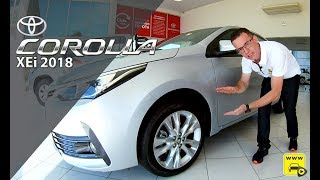 Toyota Corolla XEi 2018 em detalhes [upl. by Barcellona]