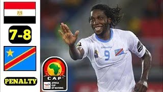 PENALTY SHOOTOUT Egypt vs Congo DR  African Cup of Nations 2023  Match Live [upl. by Noivax]