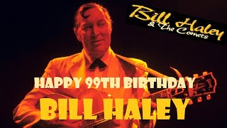 Happy 99th Birthday Bill Haley amp BONUS Bill had the rocknroll skill [upl. by Eiramnaej718]