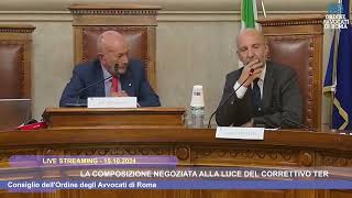 LA COMPOSIZIONE NEGOZIATA ALLA LUCE DEL CORRETTIVO TER  15102024 [upl. by Aitret]