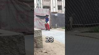 Working on Batting Day 23  Foot work practice shorts cricket battingpractice [upl. by Irod]