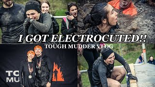 I COMPLETED A TOUGH MUDDER extreme obstacles ice pools being electrocuted over 6 miles 😭😭😭 [upl. by Ennaid]