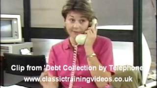 Debt Collection By Telephone  Clip from the DVD [upl. by Ayalahs]