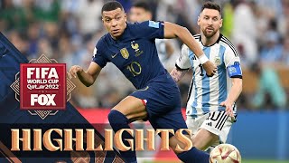 Argentina vs France Highlights  2022 FIFA World Cup Final [upl. by Nerok998]