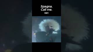 Spagna  Call me1987 80smusic [upl. by Holey]