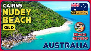 Nudey Beach Fitzroy Island Cairns 🇦🇺 Best beach in Australia 4K Walking TourBeach Walk amp Review [upl. by Armbruster936]