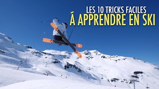 Les 10 tricks faciles à apprendre en ski [upl. by Naihtsirc]