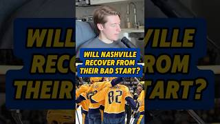 Will the Nashville predators recover from their bad start [upl. by Terena]