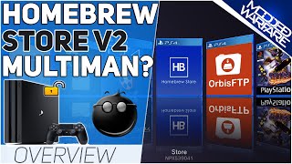 New PS4 Homebrew Store Could this become the new Multiman for PS4 [upl. by Onitsuaf]