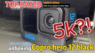 unboxing gopro hero 12 black kamera action terbaik [upl. by Nade431]