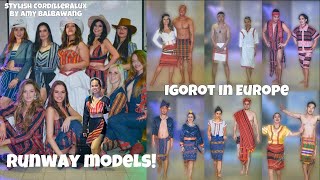 RUNWAY MODEL I THEY ARE REALLY PROUD BEING IGOROT I LAUNCH OF STYLISH CONDILLERALUX BY AMY B I TCF [upl. by Island690]