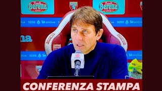 Antonio Conte Conferenza Stampa Post TorinoNapoli 01  🔴Live [upl. by Sukhum]