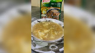 Knorr Hot amp sour soup 🍲 How to make knorr soup  5 minutes recipe [upl. by Llyrat]