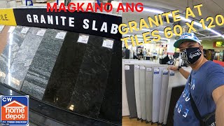 MURANG BILIHAN NG GRANITE AT TILES 60X120 cm [upl. by Ymmak996]